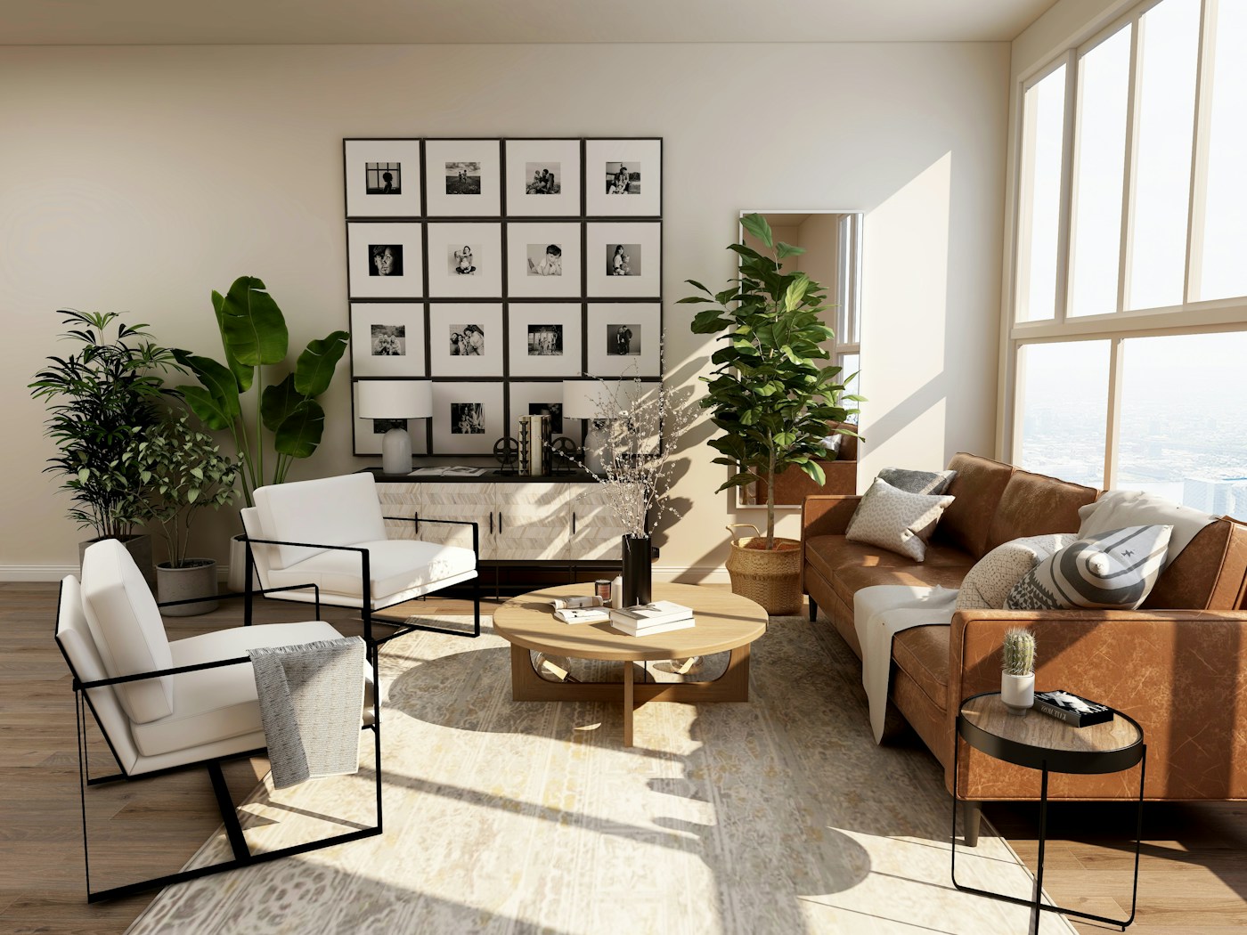 Living room in a featured property